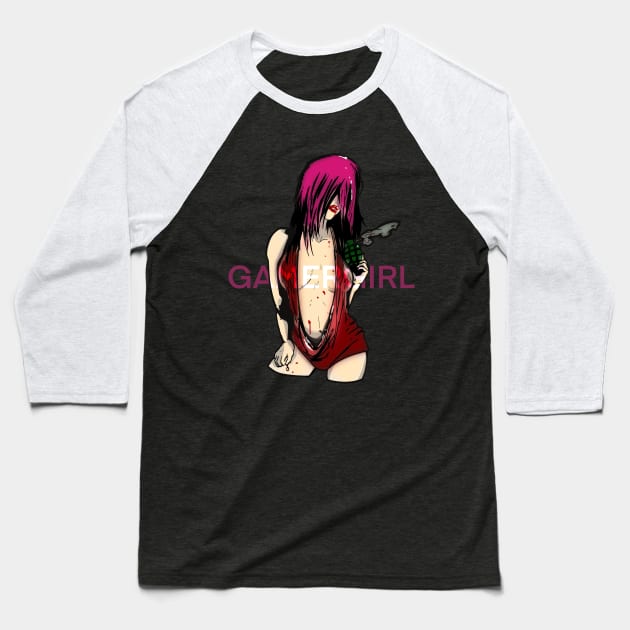 GAMER GIRLS LAST STAND WARZONE Baseball T-Shirt by Magdrop